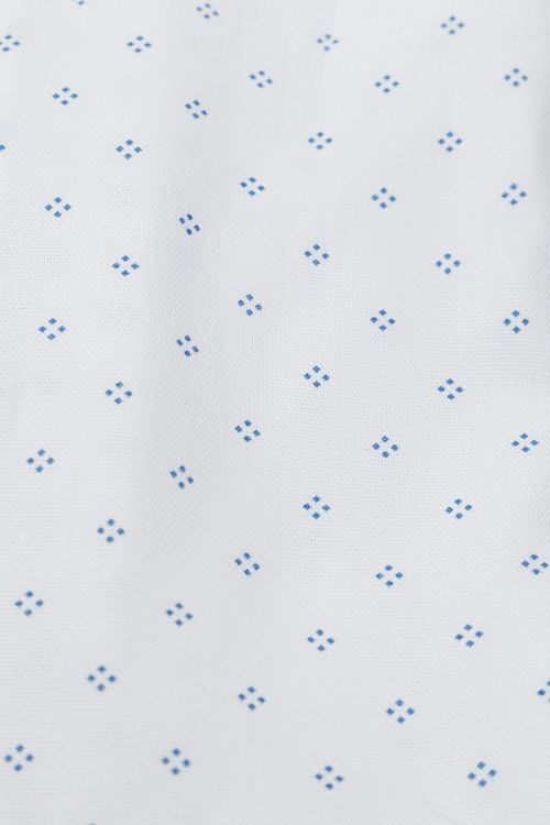 Suitable Hemd Oxford Druck Weiß Product / Detail