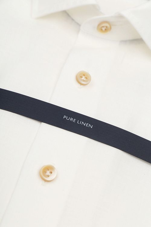 Olymp Signature Shirt Linen Champagne