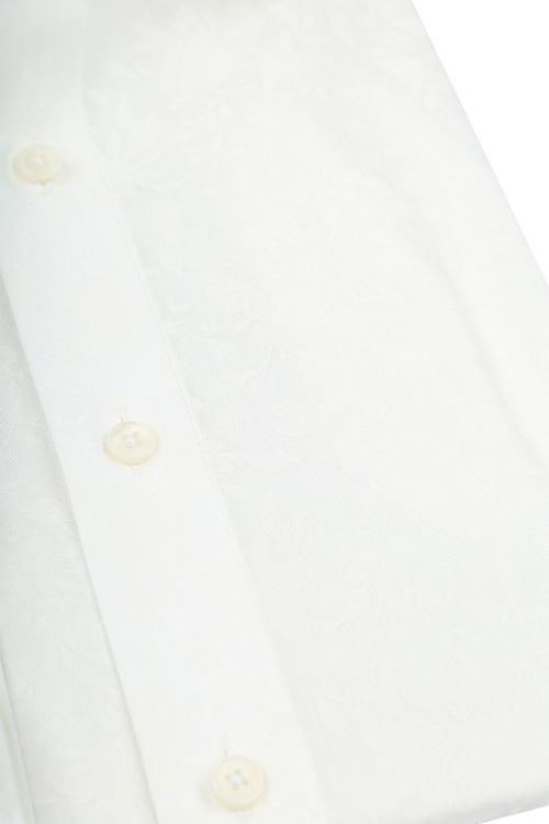 Olymp Luxor Overhemd Flower Ton-Sur-Ton Off White Product / Detail