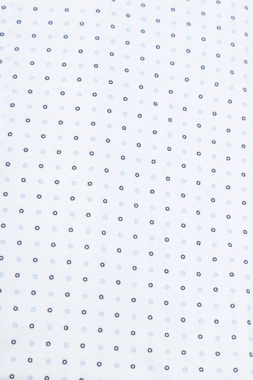 OLYMP Level 5 Overhemd Stretch Print Wit Product / Detail