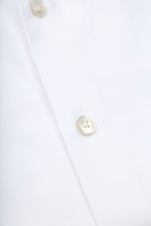 John Miller Overhemd Twill Wit Product / Detail
