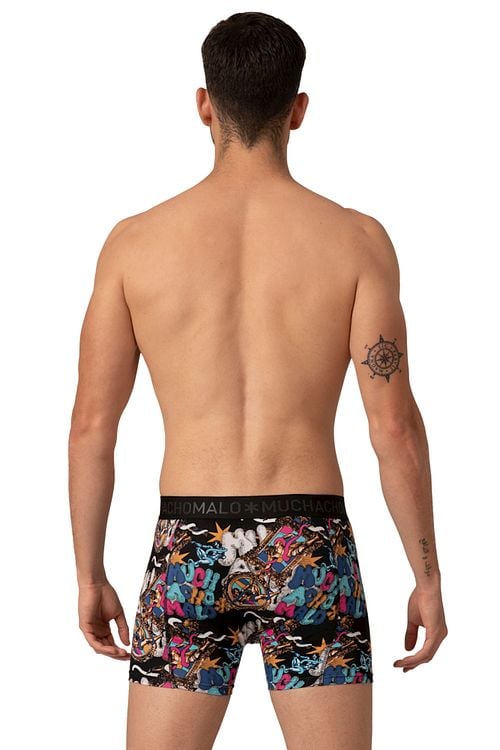 Muchachomalo Boxershorts 3-Pack Adam Model / Achterkant