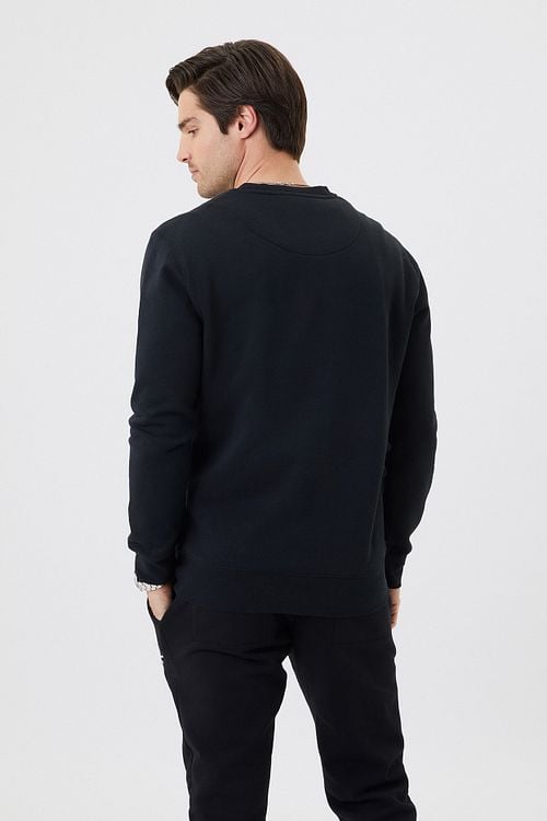 Bjorn Borg Sweater Zwart Model / Achterkant