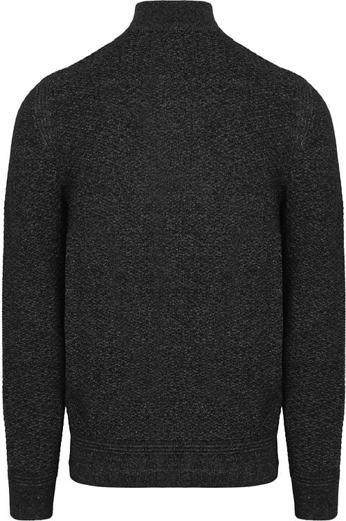 State Of Art Strickjacke Structure Melange Navy