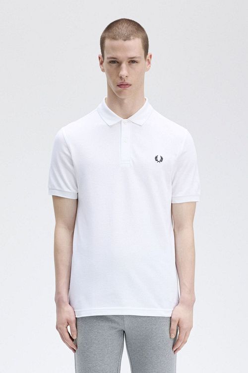 Fred Perry Polo Blanc Model / Voorkant