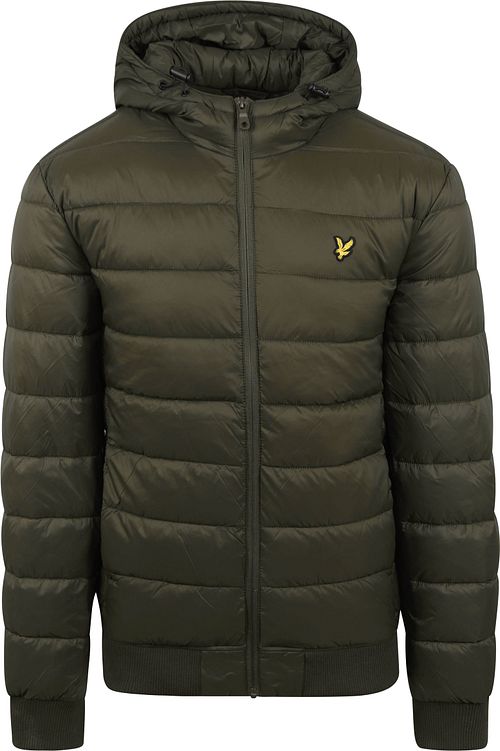 Lyle & Scott Baffle Jacket Dark Green Product