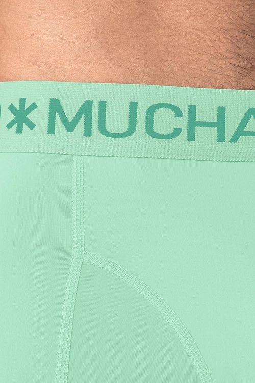 Muchachomalo Swimshort Turquoise Model / Detail