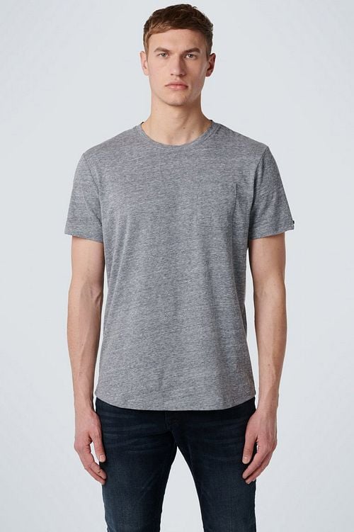 No Excess T Shirt Recycle Grey Model / Voorkant
