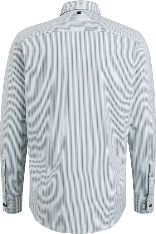 Vanguard Hemd Streifen Hellblau Product / Achterkant