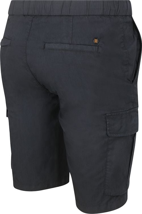 No Excess Short Stretch Cargo navy Model / Achterkant