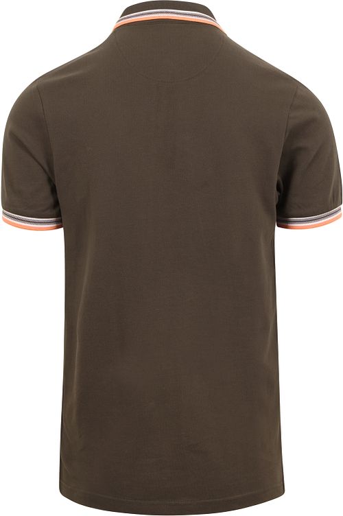 Suitable Kick Polo Shirt Forest Product / Achterkant