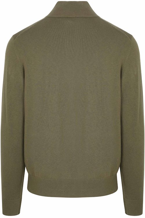 BOSS Kanozip Vest Olijfgroen Product / Achterkant