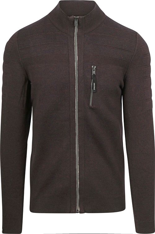 Vanguard Cardigan Bonded Mouline Brown Product