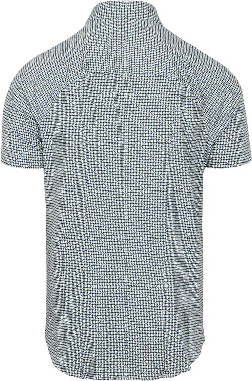 Desoto Short Sleeve Jersey Hemd Print Grün Product / Achterkant