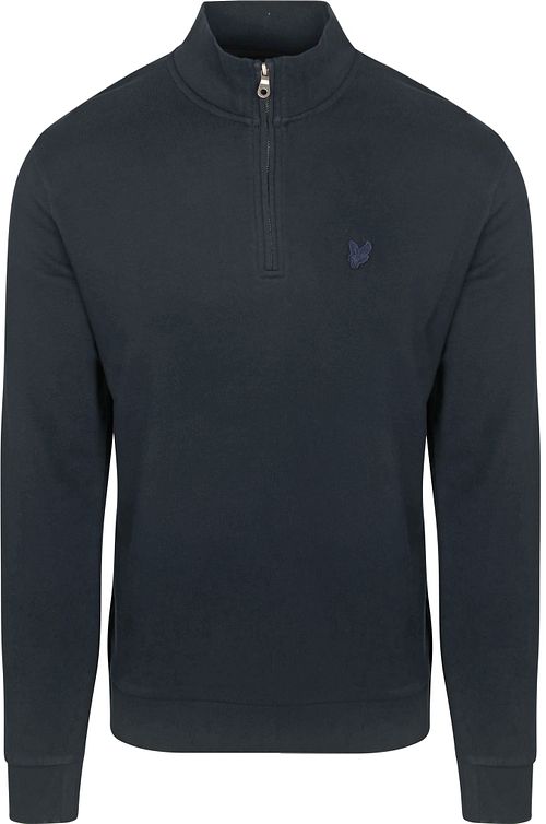 Lyle & Scott Half Zip Pull Tonal Marine Product