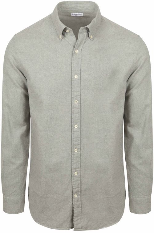 McGregor Overhemd Flanel Melange Grijs
