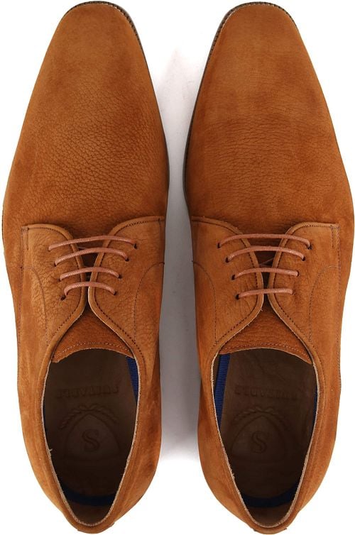 Suitable Leder Herrenschuhe Cognac 740 Product