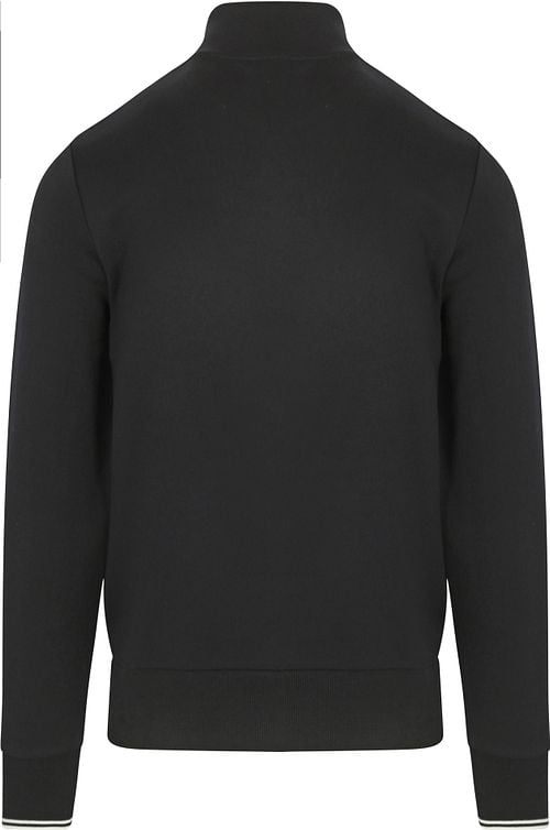 Fred Perry Half Zip Trui Zwart Product / Achterkant