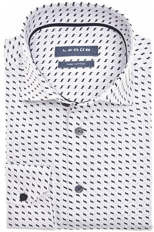 Ledub Shirt Print White Multicolour Product
