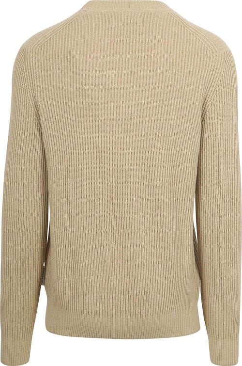 Marc O'Polo Pullover Wool Blend Beige Product / Achterkant
