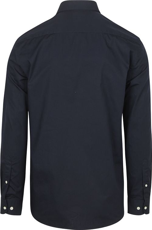 McGregor Overhemd Poplin Navy Product / Achterkant