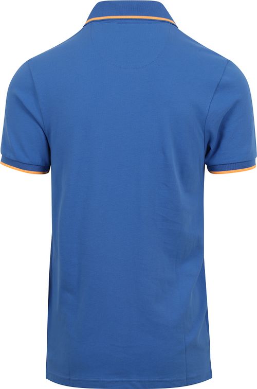 Suitable Polo Fluo B Bleu Product / Achterkant
