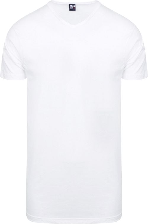 Alan Red Vermont Extra Lange T-Shirts Wit (2Pack) Product