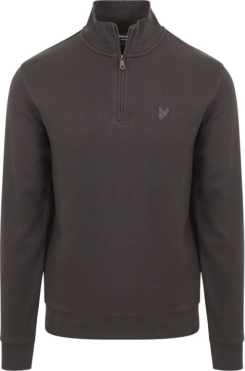 Lyle & Scott Half Zip Pullover Tonal Anthracite Product