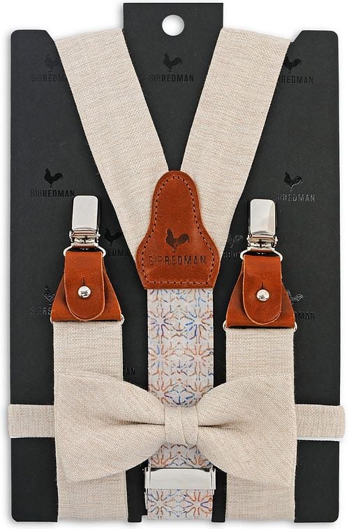 Sir Redman Suspenders Combi Pack Light Beige Product