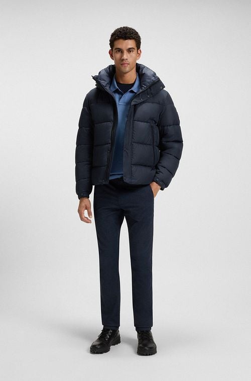 BOSS Omaris Jacket Navy Model / Voorkant