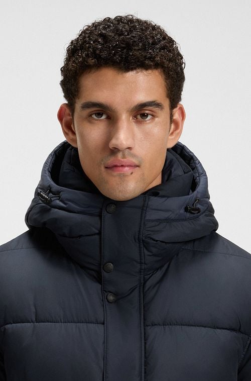 BOSS Omaris Jacket Navy Model / Detail
