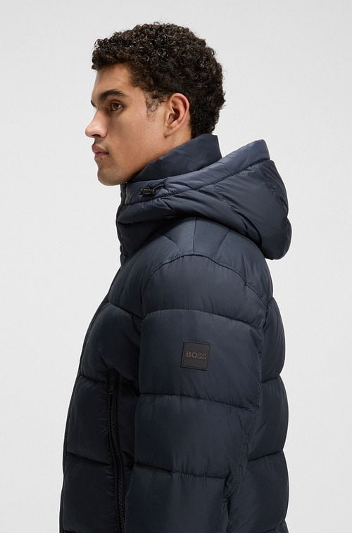 BOSS Omaris Jacket Navy Model / Zijkant