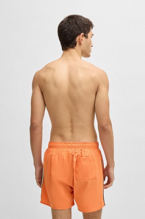 BOSS Swimshorts Orange Model / Achterkant