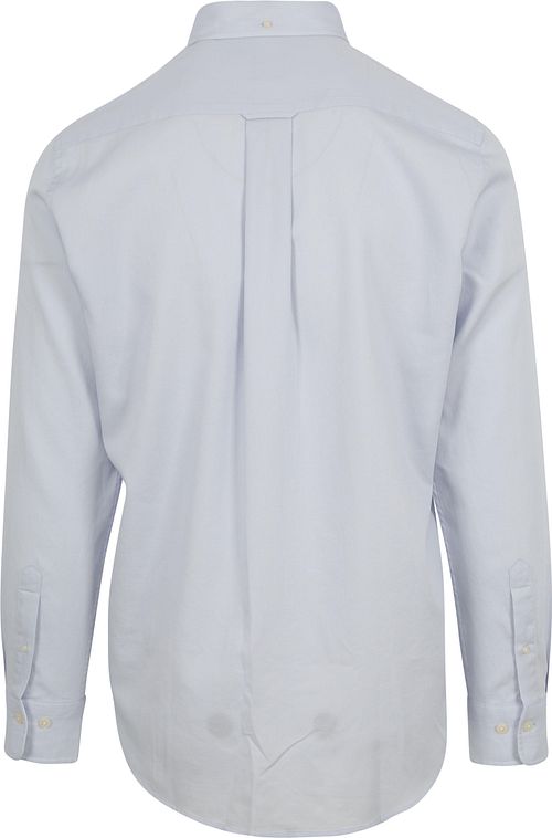 Gant Casual Shirt Honeycomb Texture Light Blue Product / Achterkant
