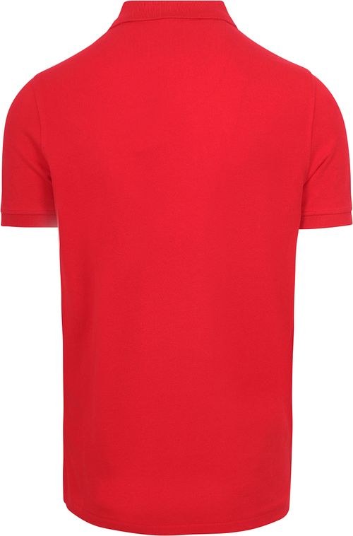 King Essentials The Rene Polo Rouge Product / Achterkant