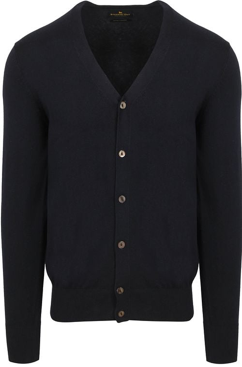 Steppin' Out Cardigan Cashmere Navy Product