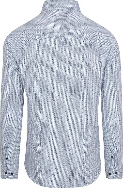 DESOTO Hemd Druck Hellblau Product / Achterkant
