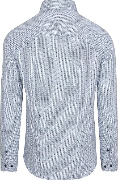 Desoto Shirt Print Light Blue Product / Achterkant