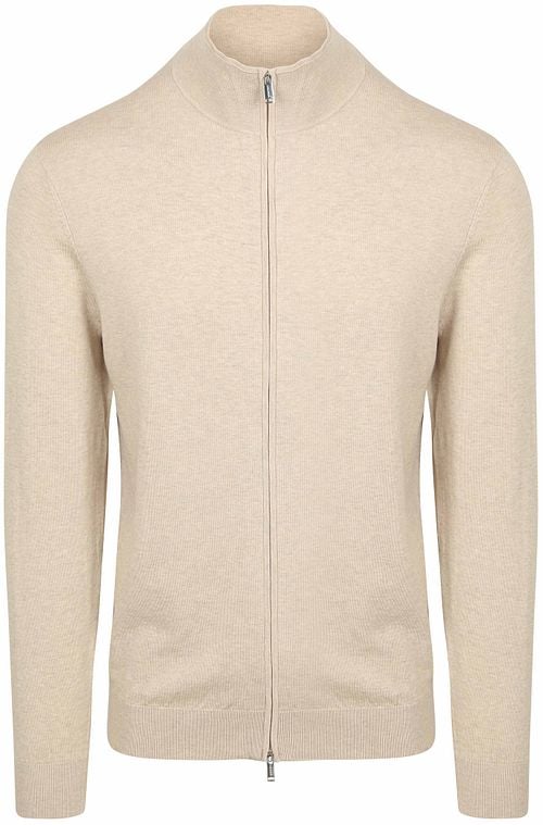 Profuomo Strickjacke Luxury Basic Ecru Product