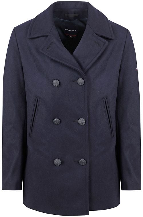 Armor-Lux Cap Sizun Coat Wool Navy Product