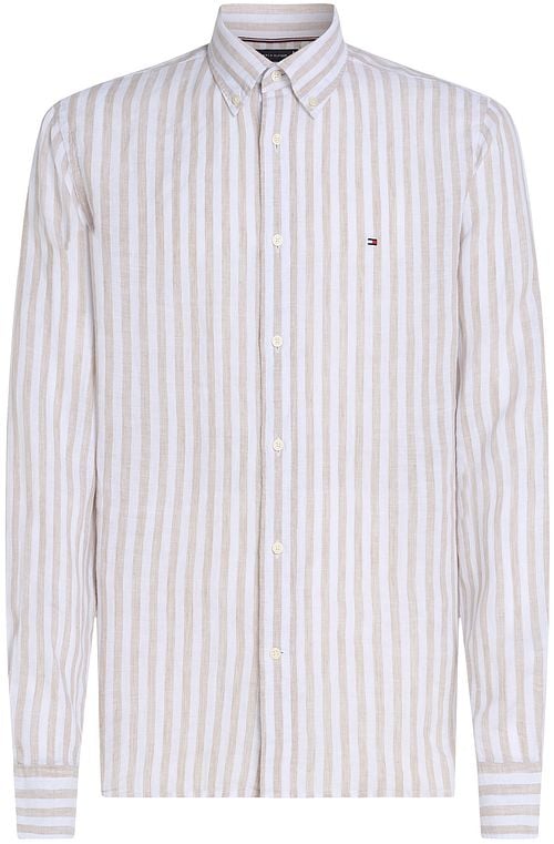 Tommy Hilfiger Chemise De Lin Rayure Beige Product