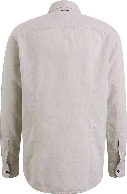 Vanguard Shirt Linen Beige Product / Achterkant