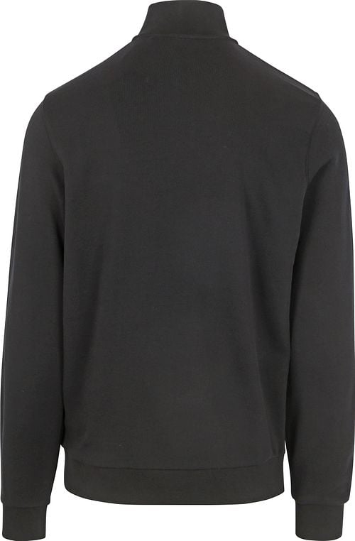 Lyle & Scott Half Zip Pullover Tonal Black Product / Achterkant