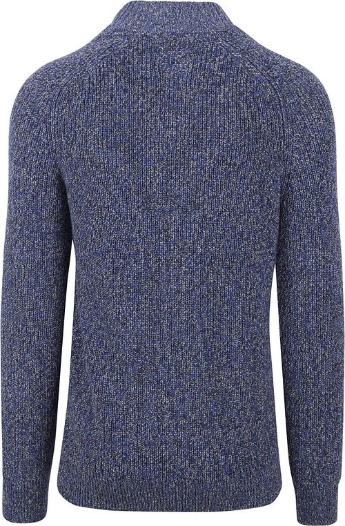 NZA Pull Ngamuwahine Demi-Zip Bleu Foncé Product / Achterkant