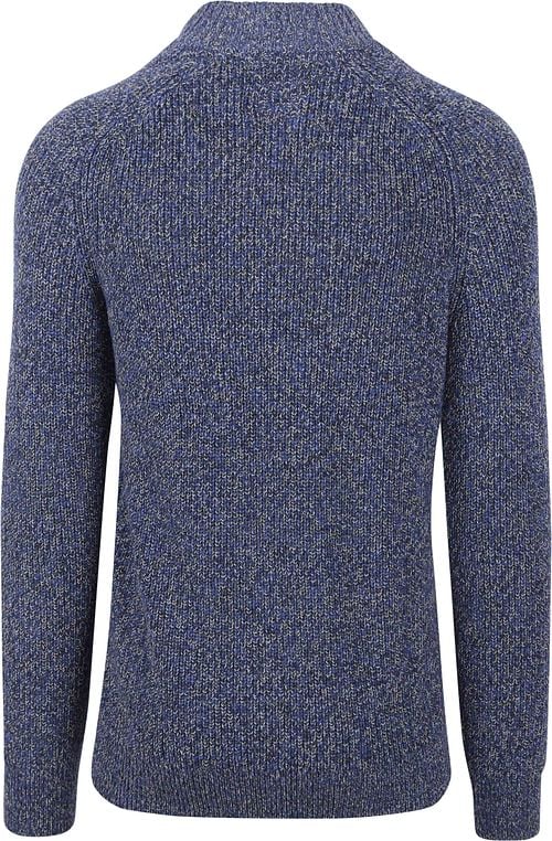 NZA Half Zip Sweater Ngamuwahine Dark Blue Product / Achterkant