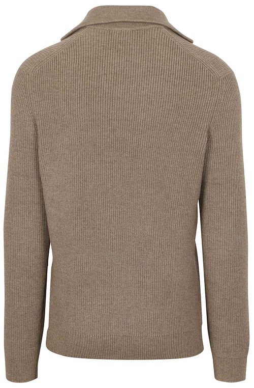 Suitable Pull Riva Knit Taupe Product / Achterkant