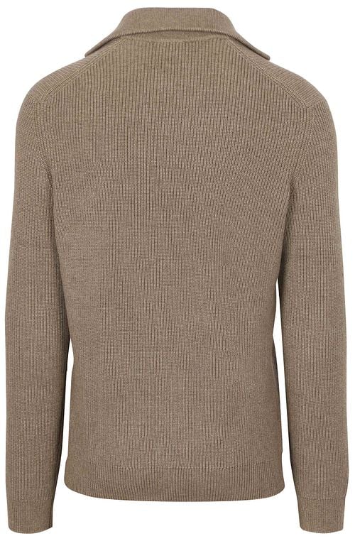 Suitable Pullover Riva Knit Taupe Product / Achterkant