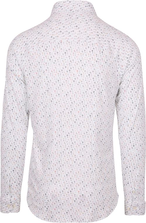 Desoto Shirt Fundamental Vibes Print Multicolour Product / Achterkant