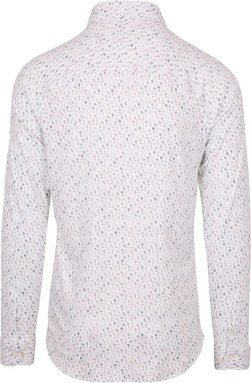 Desoto Overhemd Fundamental Vibes Print Multicolour Product / Achterkant