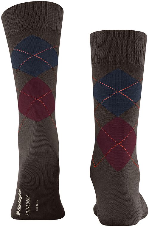 Burlington Wolle Edinburgh Braun 5235 Product / Achterkant